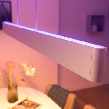 Philips - LED RGBW Димируем пендел Hue ENSIS White And Color Ambiance 2xLED/39W/230V