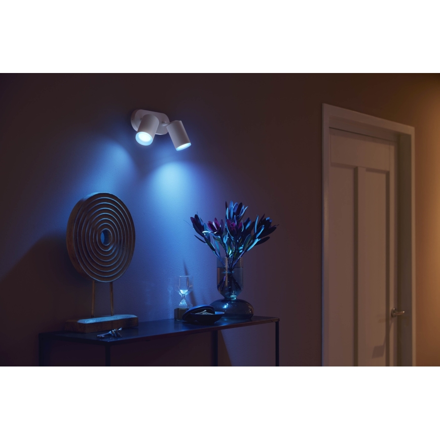 Philips - LED RGBW Димируем спот Hue FUGATO 2xGU10/5,7W/230V