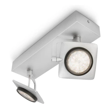 Philips 53192/48/P0 - LED Точково осветление, луна MILLENNIUM 2xLED/4,5W/230V