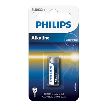 Philips 8LR932/01B - Алкална батерия 8LR932 MINICELLS 12V 50mAh