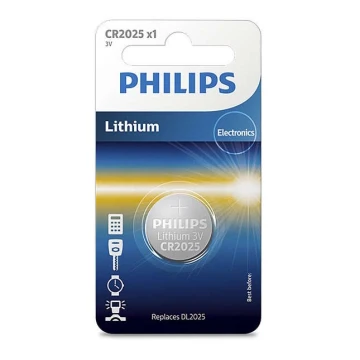 Philips CR2025/01B - Литиева батерия CR2025 MINICELLS 3V 165mAh