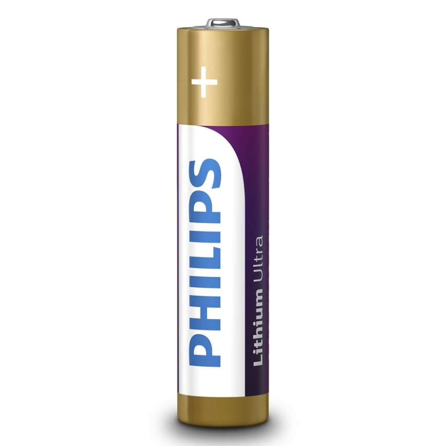 Philips FR03LB4A/10 - 4 бр. Литиева батерия AAA LITHIUM ULTRA 1,5V 800mAh