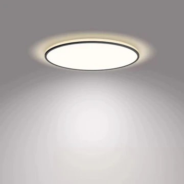 Philips - LED Димируем плафон SCENE SWITCH LED/36W/230V Ø 50 cm 4000K черен