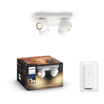 Philips - LED Димируем спот Hue BUCKRAM 4xGU10/5W/230V