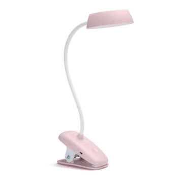 Philips - LED Димируема лампа с щипка DONUTCLIP LED/3W/5V CRI 90 розова