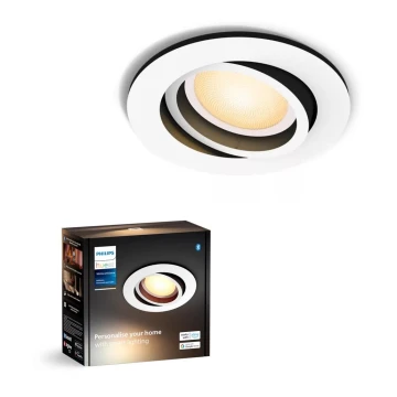 Philips - LED Димируема лампа за вграждане Hue MILLISKIN 1xGU10/4,2W/230V 2200-6500K бял