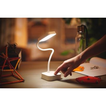 Philips - LED Димируема сензорна настолна лампа ROCK LED/5W/5V 1800mAh