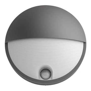 Philips - LED Екстериорна лампа със сензор LED/6W IP44