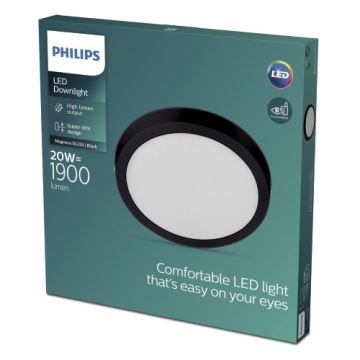 Philips - LED Лампа LED/20W/230V 2700K черна