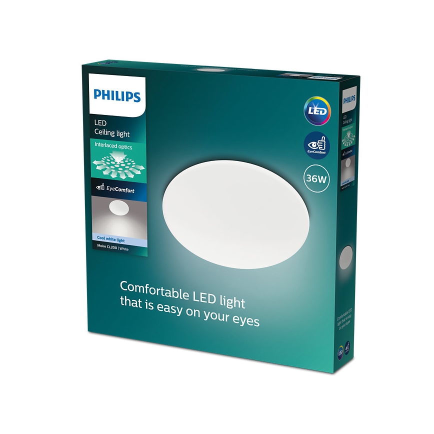 Philips - LED Плафон MOIRE LED/36W/230V 4000K