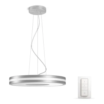 Philips - LED полиращ се кабел полилей Hue BEING LED / 39W / 230V + дист.упр.