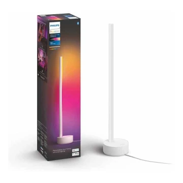 Philips - LED RGB Димируема настолна лампа Hue SIGNE LED/12W/230V 2000-6500K бяла