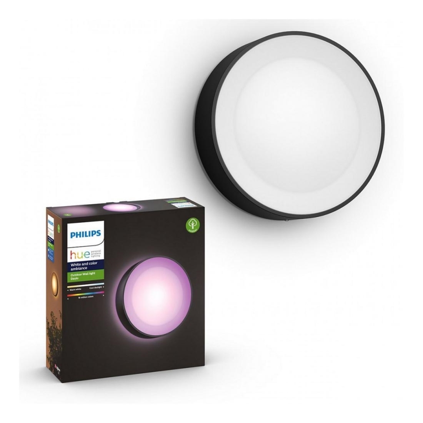 Philips - LED RGBW Димируем екстериорен аплик Hue DAYLO LED/15W/230V 2000-6500K IP44