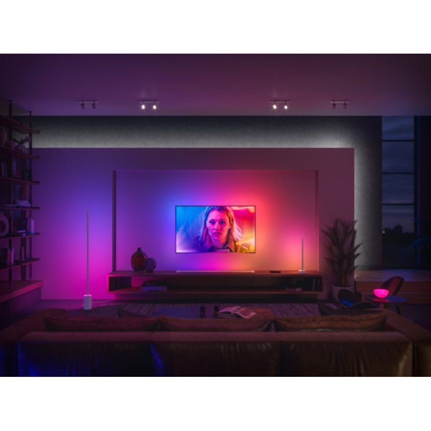 Philips - LED RGBW Димируем лампион Hue SIGNE LED/29W/230V 2000-6500K бял