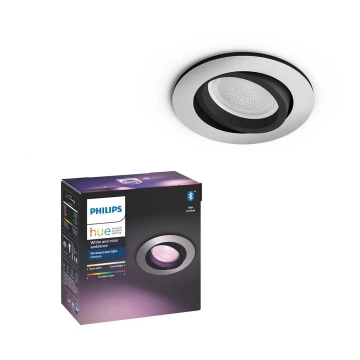 Philips - LED RGBW Димируема лампа за вграждане Hue CENTURA 1xGU10/5,7W/230V