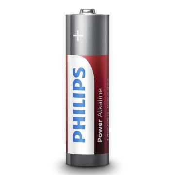 Philips LR6P12W/10 - 12 бр. Алкална батерия AA POWER ALKALINE 1,5V 2600mAh