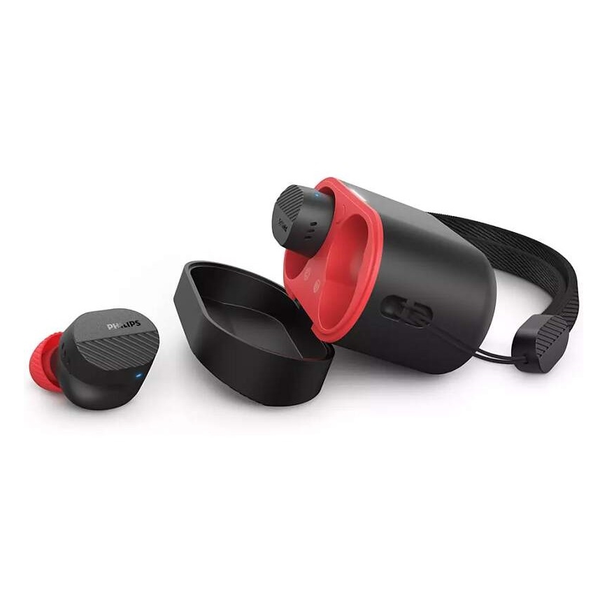 Philips TAA5508BK/00 - Wireless earphones IPX5 черен/червен