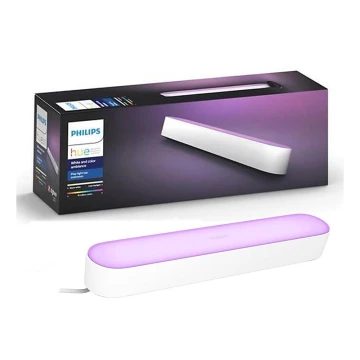 Philips - Удължителен комплект LED RGB Димируема настолна лампа Hue PLAY LED/6W/230V черен