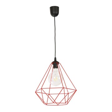 Полилей на верижка BASKET 1xE27/60W/230V