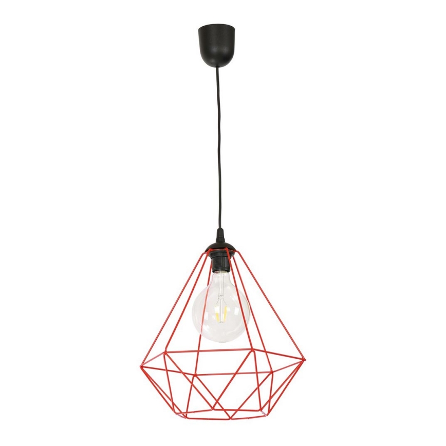 Полилей на верижка BASKET 1xE27/60W/230V