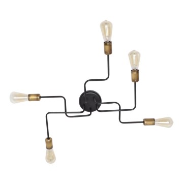 повърхностно монтиран Полилей TUBE 5xE27/60W/230V