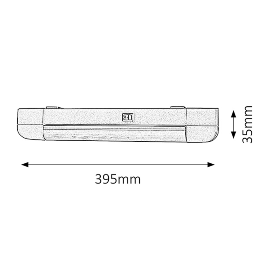 Rabalux - LED Лампа за под кухненски шкаф 1xG13/10W/230V 39,5 см