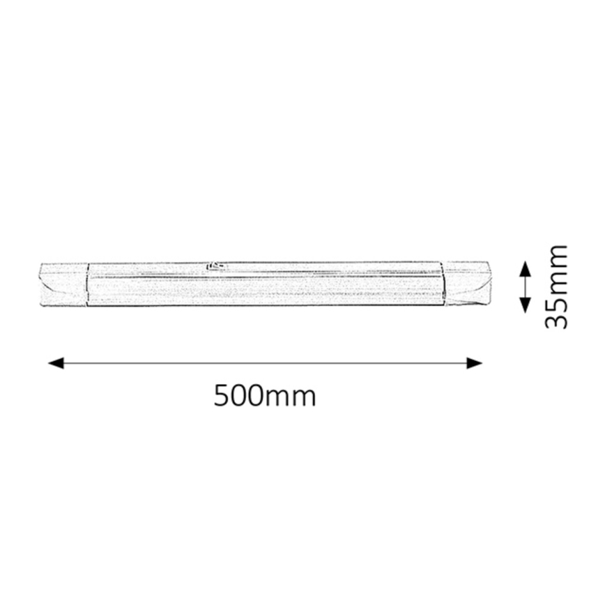 Rabalux - LED Лампа за под кухненски шкаф 1xG13/15W/230V 50 см