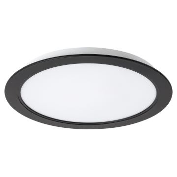Rabalux - LED Лампа за окачен таван LED/12W/230V Ø 17 см черен