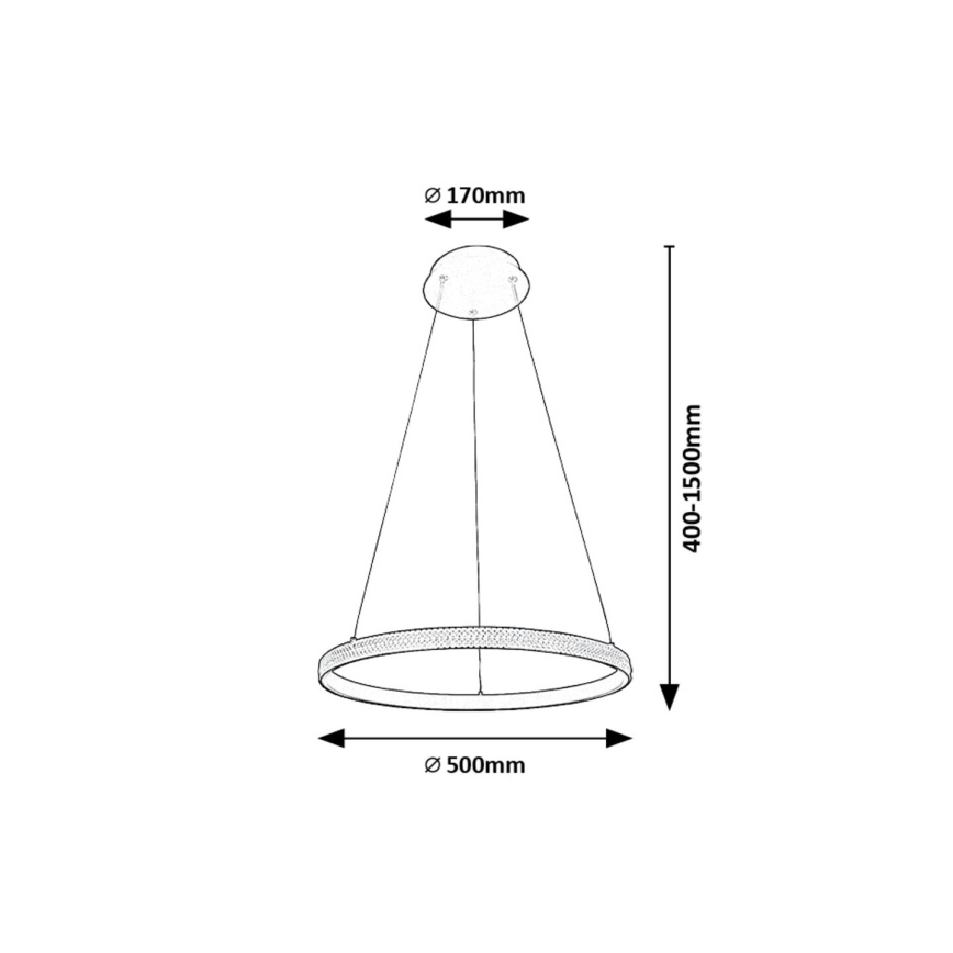 Rabalux - LED Пендел LED/32W/230V 3000K