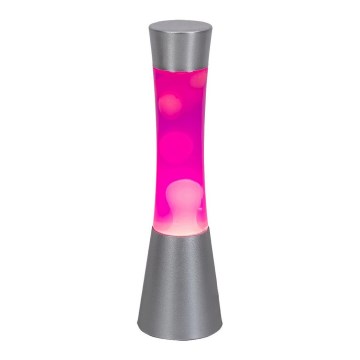 Rabalux  - Лава лампа MINKA 1xGY6,35/20W/230V розова