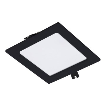 Rabalux - LED Лампа за окачен таван LED/6W/230V 12x12 см черен