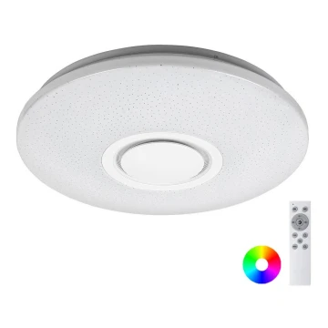 Rabalux - LED RGB Димируема лампа с високоговорител LED/24W/230V + дистанционно Wi-Fi