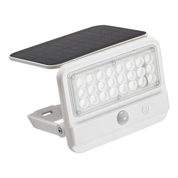 Rabalux - LED Соларен аплик със сензор LED/7W/3,7V IP54 бял