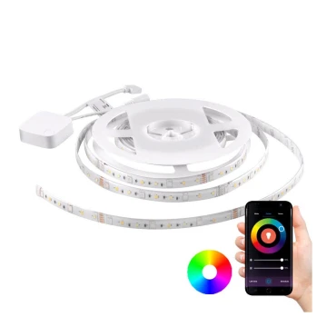 RGB LED Димируема лента Wi-fi + музикална функция LED/20W 5 м Tuya