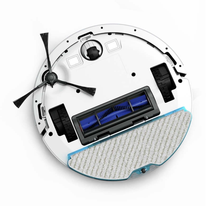 Rowenta - Интелигентна прахосмукачка робот с mop X-PLORER S70+ Animal Wi-Fi бял