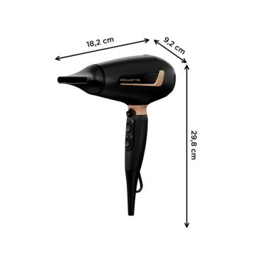 Rowenta - Сешоар за коса PRO EXPERT 2200W/230V черен