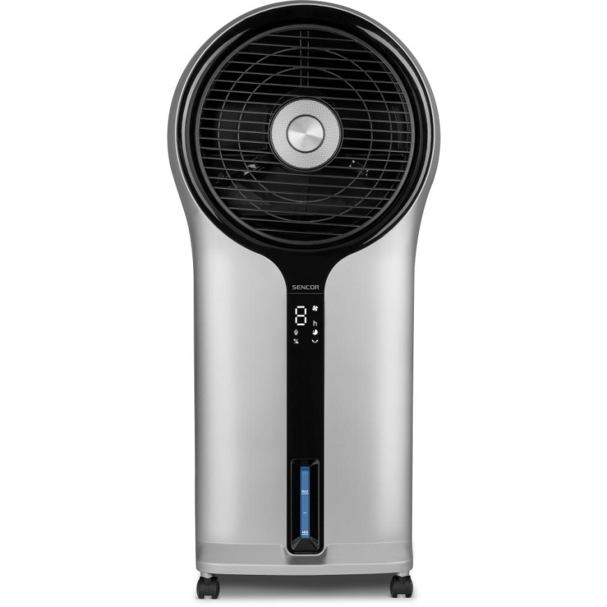 Sencor - Mobile air cooler 3в1 110W/230V сребрист/черен + дистанционно управление