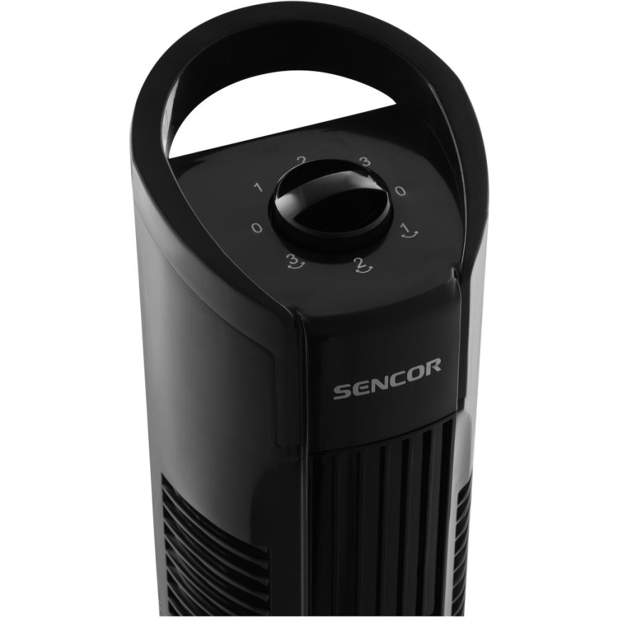 Sencor - Подов вентилатор 50W/230V черен