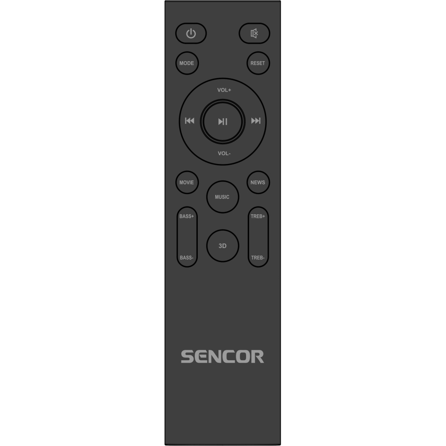 Sencor - Soundbar 200W/230V + дистанционно управление