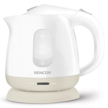 Sencor - Кана 1 л 1100W/230V бял/бежов