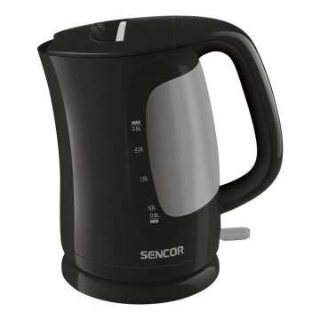 Sencor - Кана 2,5 л 2200W/230V черна