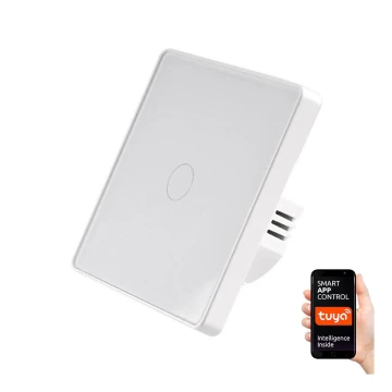 Сензорен превключвател 1-полюсен SMART 800W/230V бял Wi-Fi Tuya