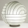 SIRU - Настолна лампа CARTESIO 1xE27/60W/230V кафяв/бял Венецианско стъкло