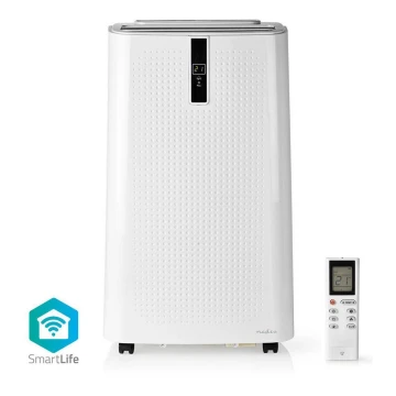 Смарт мобилен климатик 3в1 с аксесоари + пълни аксесоари1010W/230V 9000 BTU Wi-Fi + дистанционно