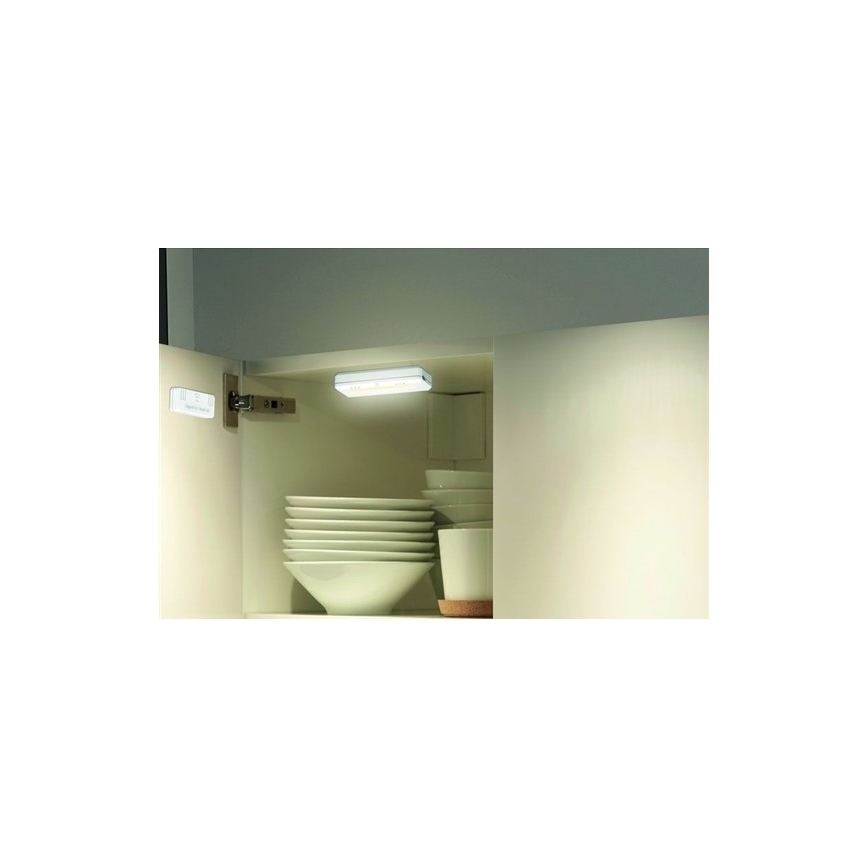 К-кт 2x LED Лампа за шкаф LED/0,5W/2xAAA