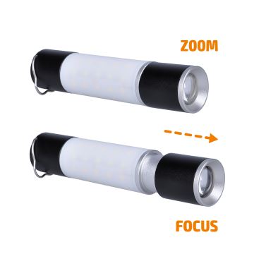 LED Акумулаторен къмпинг' flashlight с функция за зареждане LED/1500 mAh 3,7V IP44