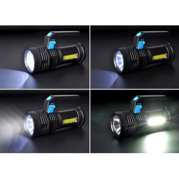 LED Акумулаторно фенерче LED/6W/800 mAh 3,7V IP44