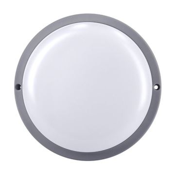 LED Екстериорен аплик LED/20W/230V 4000K IP54 сив кръгла