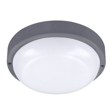 LED Екстериорен аплик LED/20W/230V 4000K IP54 сив кръгла