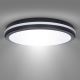 LED Димируем екстериорен таван лампа LED/36W/40W/44W/230V 3000/4000/6500K IP65 черен
